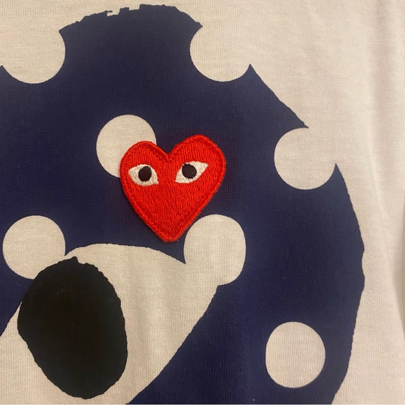 COMME des GARCONS PLAY TSHIRT - Picture 4 of 5